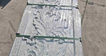 内蒙古芝麻白别墅外墙雕刻版