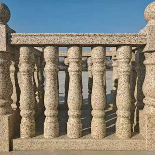 内蒙古黄金麻花瓶柱 阳台栏杆