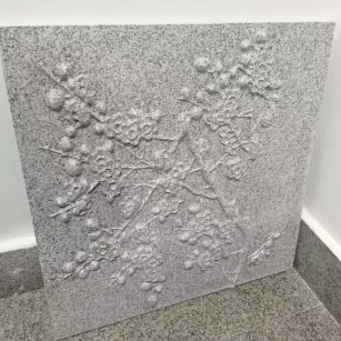 内蒙古芝麻白雕刻版，异形定制