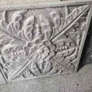 内蒙古芝麻白雕刻版，异形定制