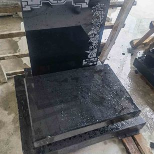 内蒙古花岗岩墓碑石 墓碑 套墓